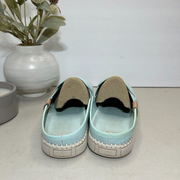 Ugg Delu Espadrille-Inspired Slip On Sneakers Shade Sky 1125093 Women’s 10 - Picture 5 of 9